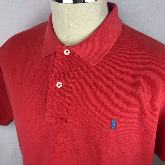 Polo Ralph Lauren Other - Polo Ralph Lauren XL red SS polo shirt pony logo